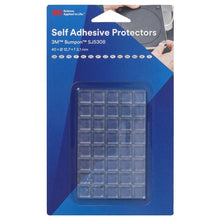 Mini pachet de tampon elastic 3M™ Bumpon™ SJ5308BL, transparent, 40 bucăți, 12,7 x 3,1 mm, adeziv acrilic A-20 | Pachet (1 set)