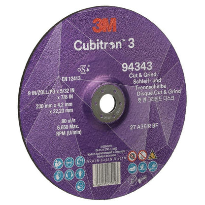 Disc de șlefuit 3M™ Cubitron™ 3 Cut and Grind