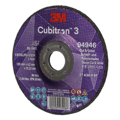 Disc de șlefuit 3M™ Cubitron™ 3 Cut and Grind