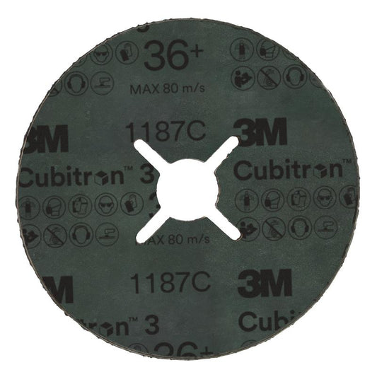 Disc cu 3 fibre 3M™ Cubitron™ 1187C