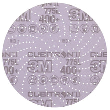 Disc de film 3M Xtract™ Cubitron™ II 775L, 150 mm, 400+, cu mai multe orificii | Pachet (50 bucăți)