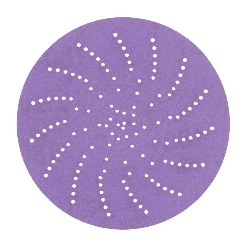Disc de șlefuit 3M™ Cubitron™ II Hookit™ 737U, 125 mm, găuri multiple, 180+, 31369 | Pachet (50 bucăți)