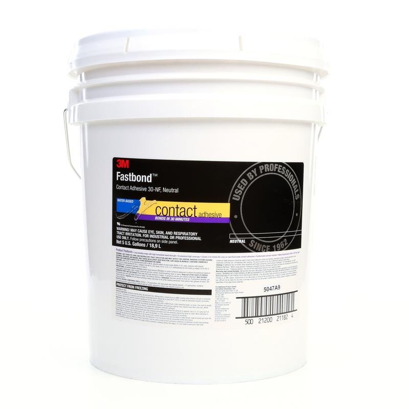 Adeziv de dispersie pe bază de policloropren 3M™ Fastbond™ 30NF, transparent, 20 L | Canister (20 l)