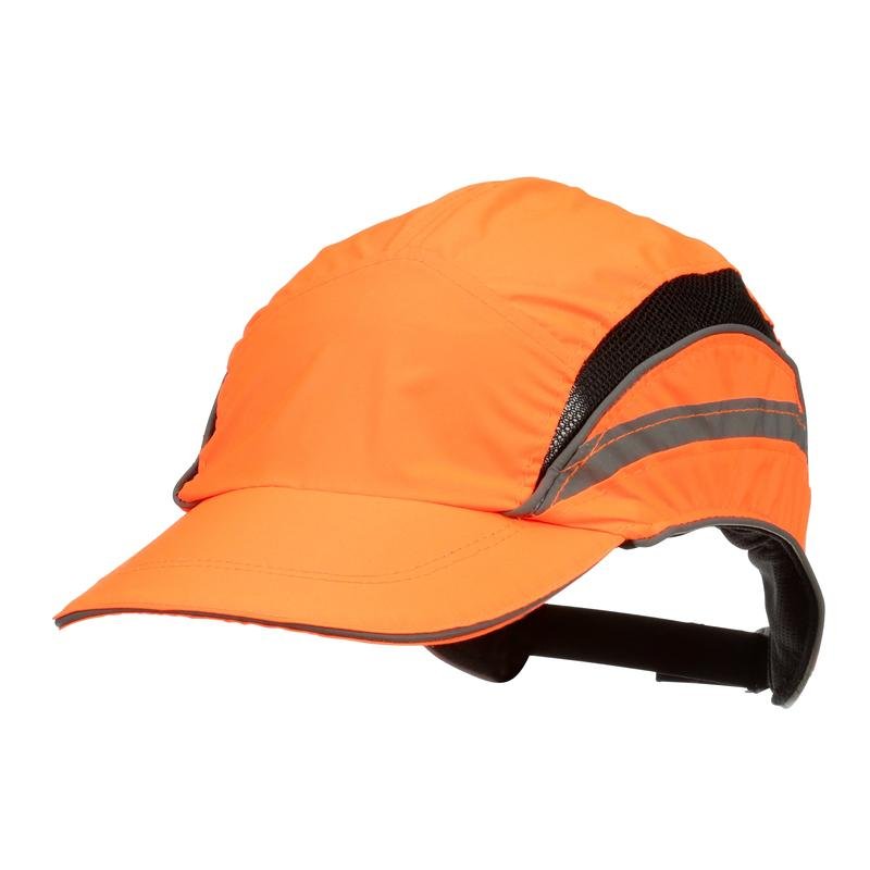 3M™ First Base™ 3 Bump Cap 2021875, clasic, fluorescent de înaltă vizibilitate, portocaliu, vârf standard, 70 mm | Pachet (1 bucata)