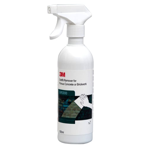 3M™ Graffiti Paint Remover 3000, 500 ml, 4 bucăți/cutie | Flacon (500 ml)