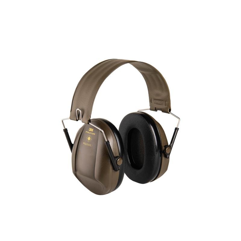 Căști pentru urechi 3M™ PELTOR™ Bull's Eye I, negre, pliabile, H515FB-516-SV | Pachet (1 bucata)