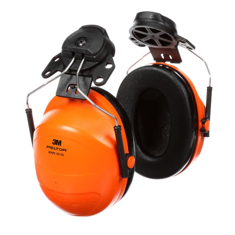 Căști pentru urechi 3M™ PELTOR™, portocaliu, montare pentru cască, H31P3E 300 | Pachet (1 bucata)