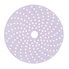 Disc de șlefuit 3M™ Hookit™ Purple Premium 334U, 150 mm, cu mai multe orificii, P500, 50534 | Pachet (100 bucăți)