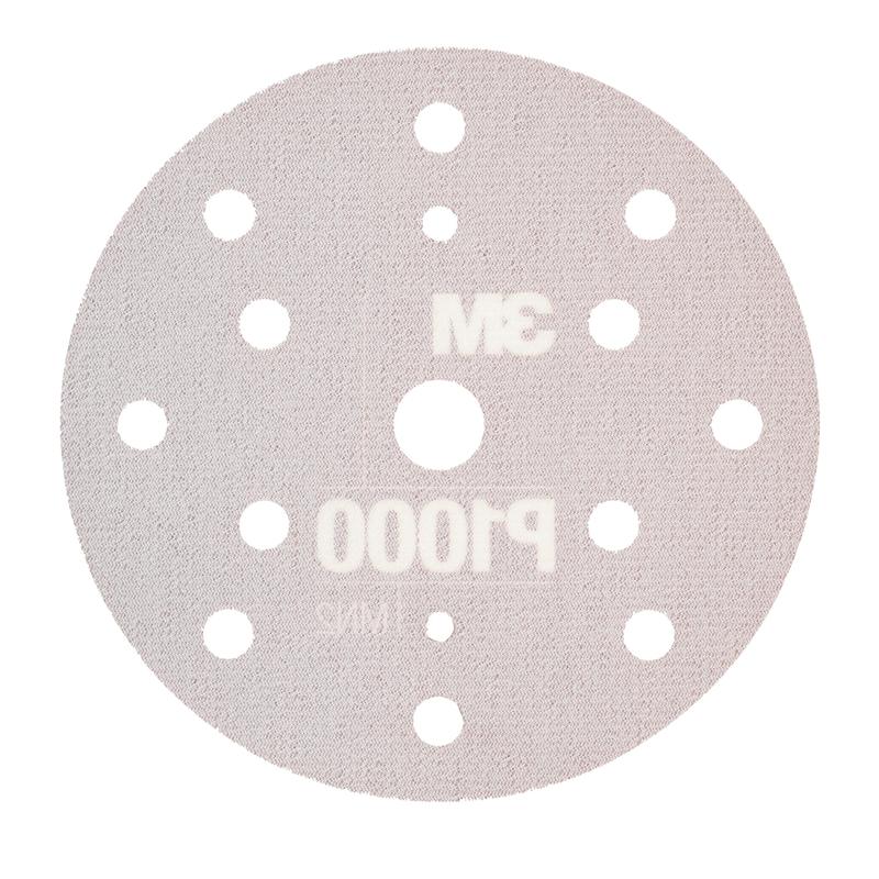Disc de șlefuit flexibil 3M™ Hookit™ 270J, 150 mm, 15 găuri, P1000, 34421 | Cutie de carton (1 bucata)