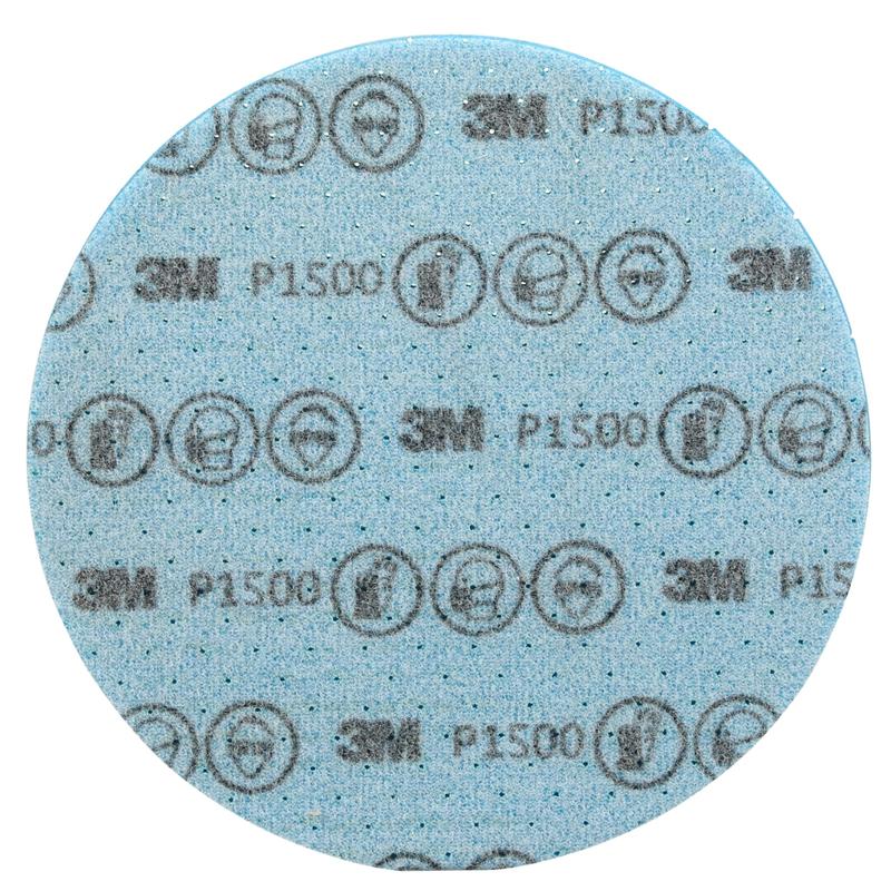 Disc de șlefuit fin flexibil 3M™ Hookit™, 150 mm, P1500, 33543 | Pachet (20 bucăți)