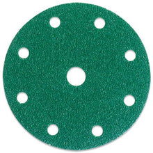 Disc de hârtie 3M™ Hookit™ 245, 152 mm, cu 9 găuri, P80 | Pachet (50 bucăți)