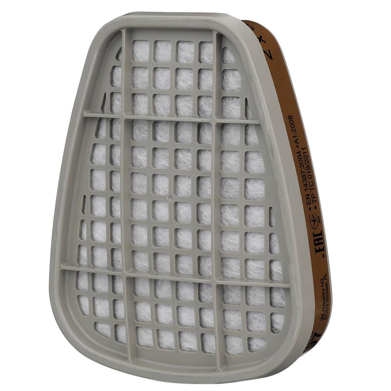 Filtru 3M™ pentru gaze și vapori, A2 6055 | Pachet (2 bucăți)