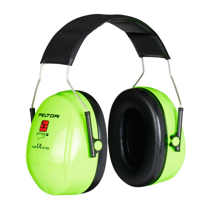 3M™ PELTOR™ Optime™ II căști pentru urechi, culoare de avertizare, bandă pentru cap, H520A-472-GB | Pachet (1 bucata)