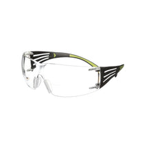 Ochelari de protecție pentru cititor 3M™ SecureFit™ 400, temple negre/verzi, acoperire anti-zgârieturi/anti-aburire, lentilă transparentă de putere +2,5, SF425AS/AF-EU, 20 per pachet | Pachet (1 bucata)
