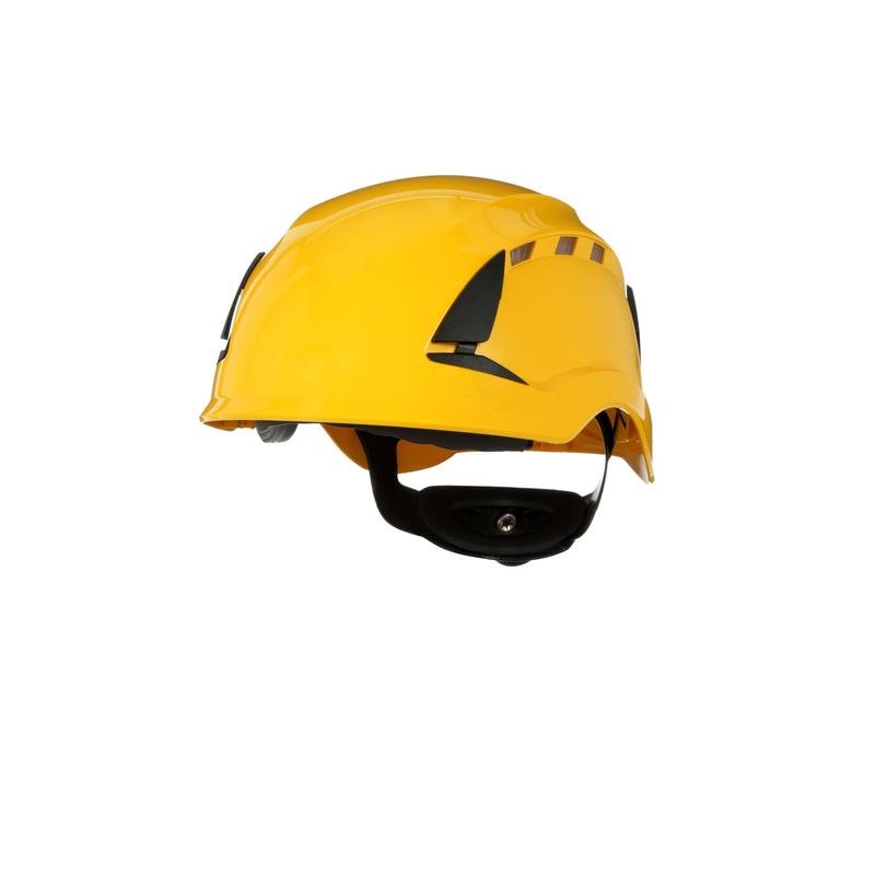 Cască de protecție 3M™ SecureFit™ X5500, ventilată, CE, galbenă, X5502V-CE | Pachet (1 bucata)