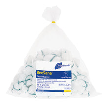 BeeSana® tampon de ață nesteril cu RöKo, 25 x 26 cm, mărimea unui ou, fir verde | Pachet (1 bucata)