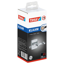 tesa Klaam 3er-Handtuchhaken, verchromt, inkl. Klebelösung