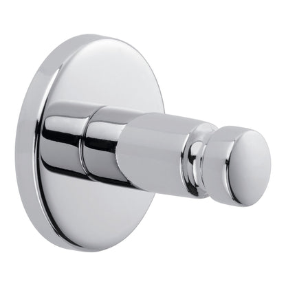 tesa SMOOZ Klebehaken, verchromt, rundes Design