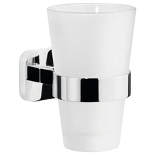tesa ELEGAANT Zahnbürstenhalter, Metall, verchromt, inkl. Klebelösung