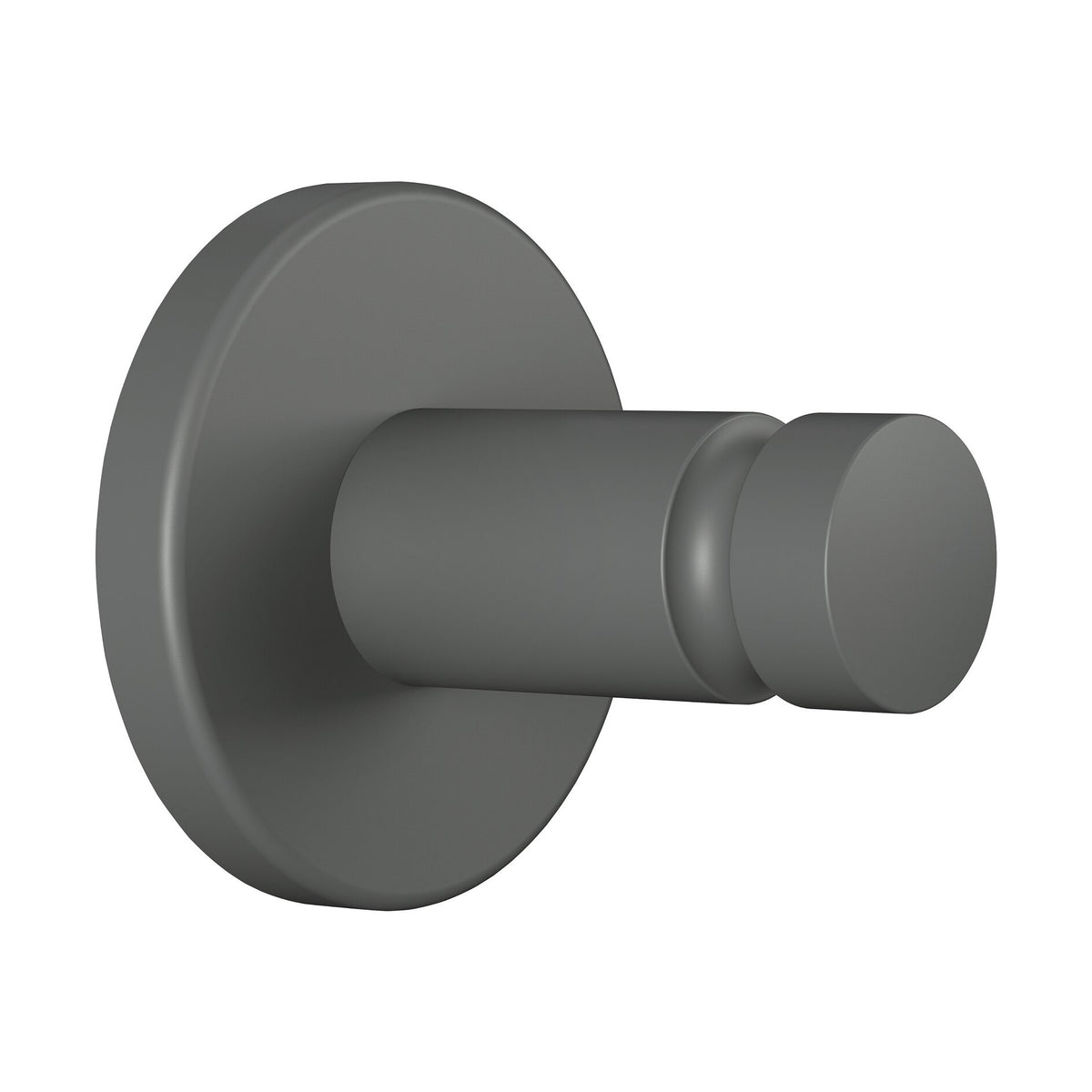 tesa MOON GREY Handtuchhaken, grau matt, inkl. Klebelösung