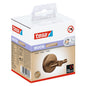 tesa MOON Bronze Bademantelhaken, selbstklebend, Metall PVD beschichtet