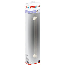 tesa MOON WHITE Handtuchstab Handtuchstange, selbstklebend, weißes Pulver aus weiß