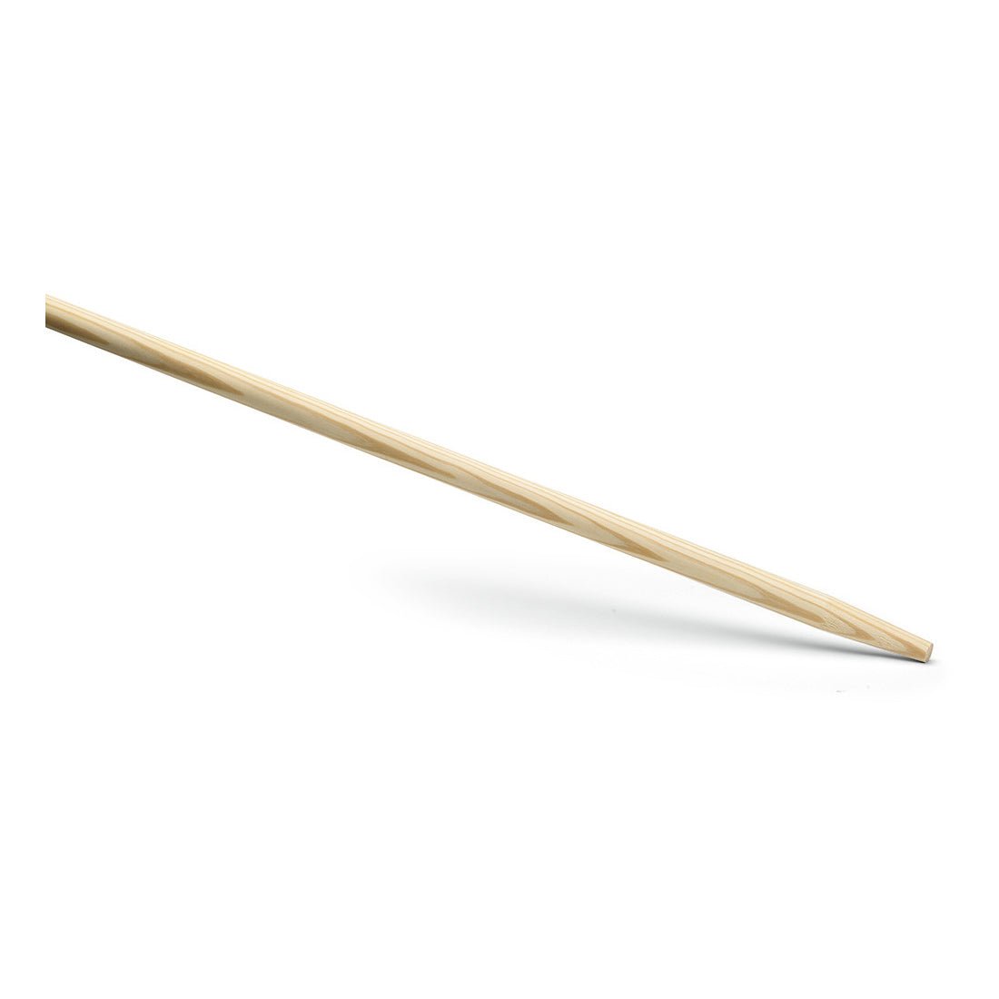 Un mâner de dispozitiv Nölle Profi Brush 28x1.600 mm de la Nölle Profi Brush Bürsten- & Pinseltechnik e.K. este așezat oblic pe un fundal alb și subliniază calitatea tipică pentru accesoriile profesionale de echipamente de curățare.