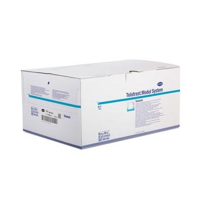 Prosop abdominal Telasorb® steril cu 6 straturi, 20 fire, alb