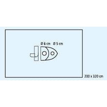 Hartmann Fdrape P drap de artroscopie 245x320 KR P6 | Pachet (6 bucăți)