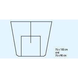 Hartmann Fdrape P pânză turban 100x65 90x75 P22 | Pachet (22 bucăți)