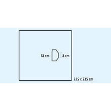 FD PP ENT/MKG pânză sk 225x235* 10x18* bătătură creponată | Pachet (8 bucăți)