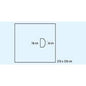 FD PP ENT/MKG pânză sk 225x235* 10x18* bătătură creponată | Pachet (8 bucăți)