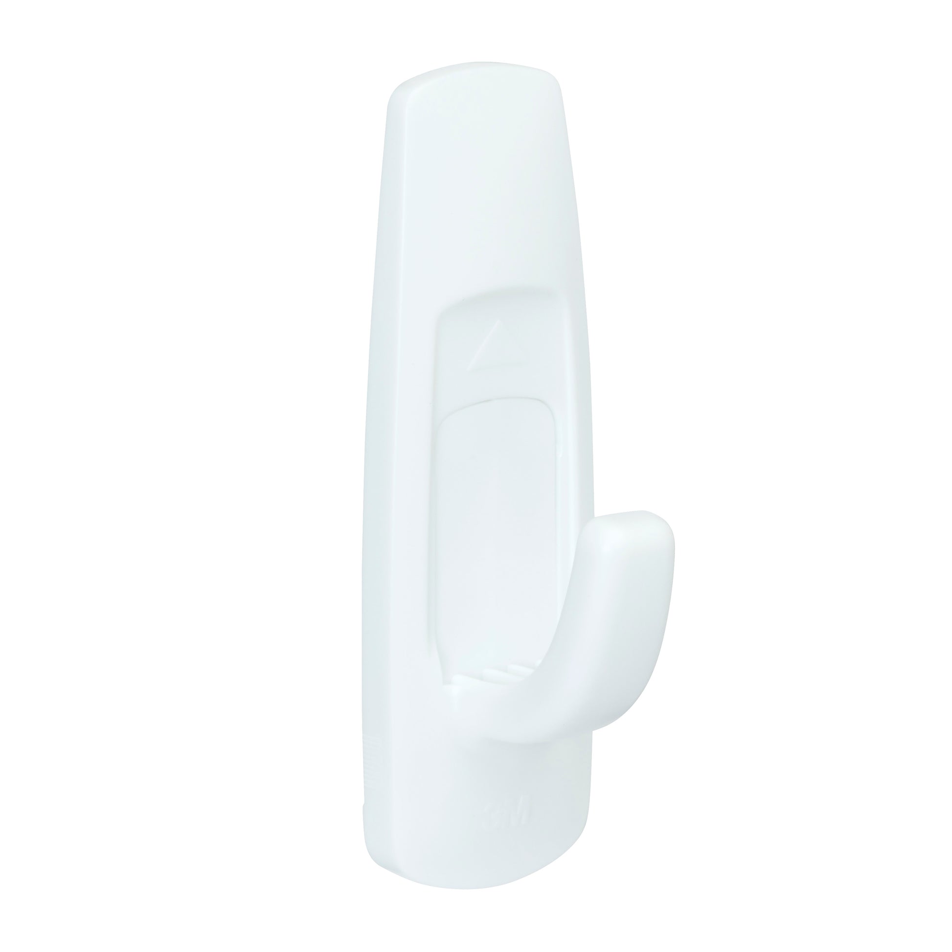 Der Command™ Large Universal-Haken, 17003-FGN von 3M Deutschland GmbH ist ein weißer Kunststoff-Wandhaken auf rechteckiger Basis mit gebogenem Boden, der zum Aufhängen von leichten Gegenständen gedacht ist; erhältlich in einer Packung mit 1 Stück.