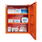 Verbandschrank EUROSAFE orange Füllung Standard DIN 13169