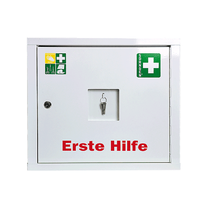 Verbandschrank JUNIORSAFE weiss mit Füllung Standard DIN 13157