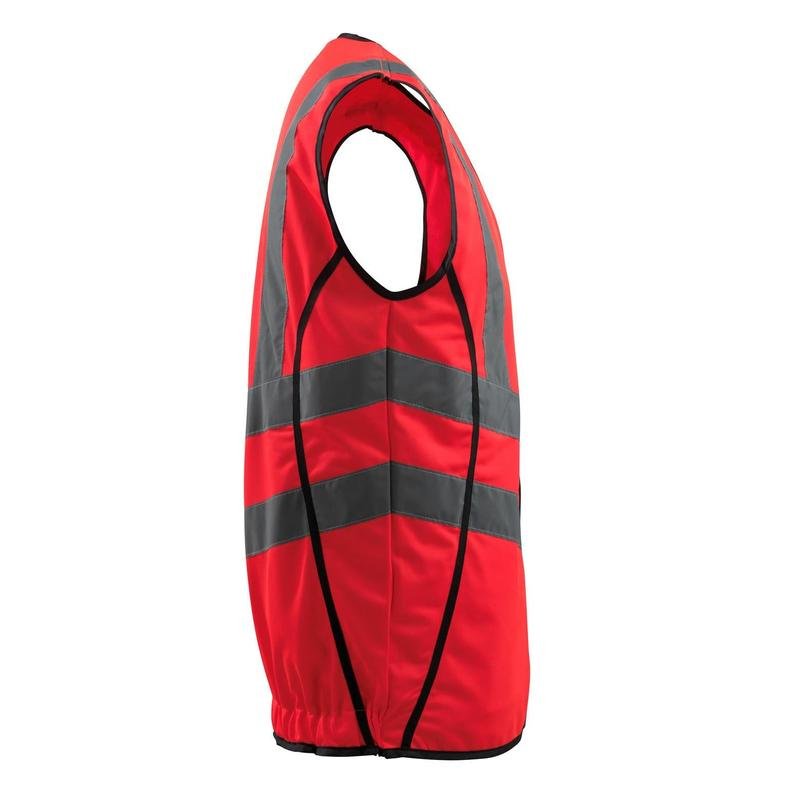 Vestă de trafic MASCOT® Wingate, roșu hi-vis