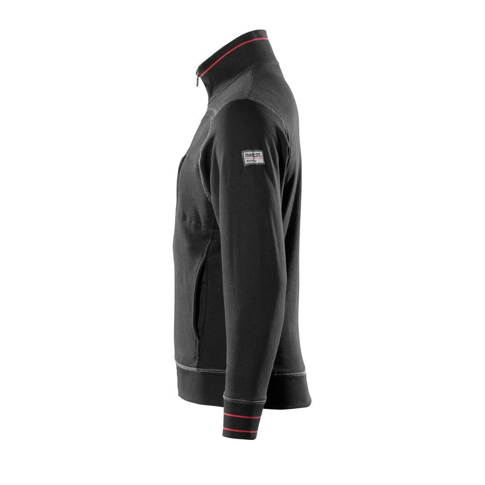 Hanorac MASCOT® Chania cu fermoar, negru