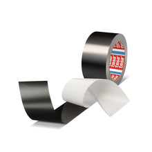 tesa 50577 Aluminiumband, 25 m x 50 mm, schwarz-matt