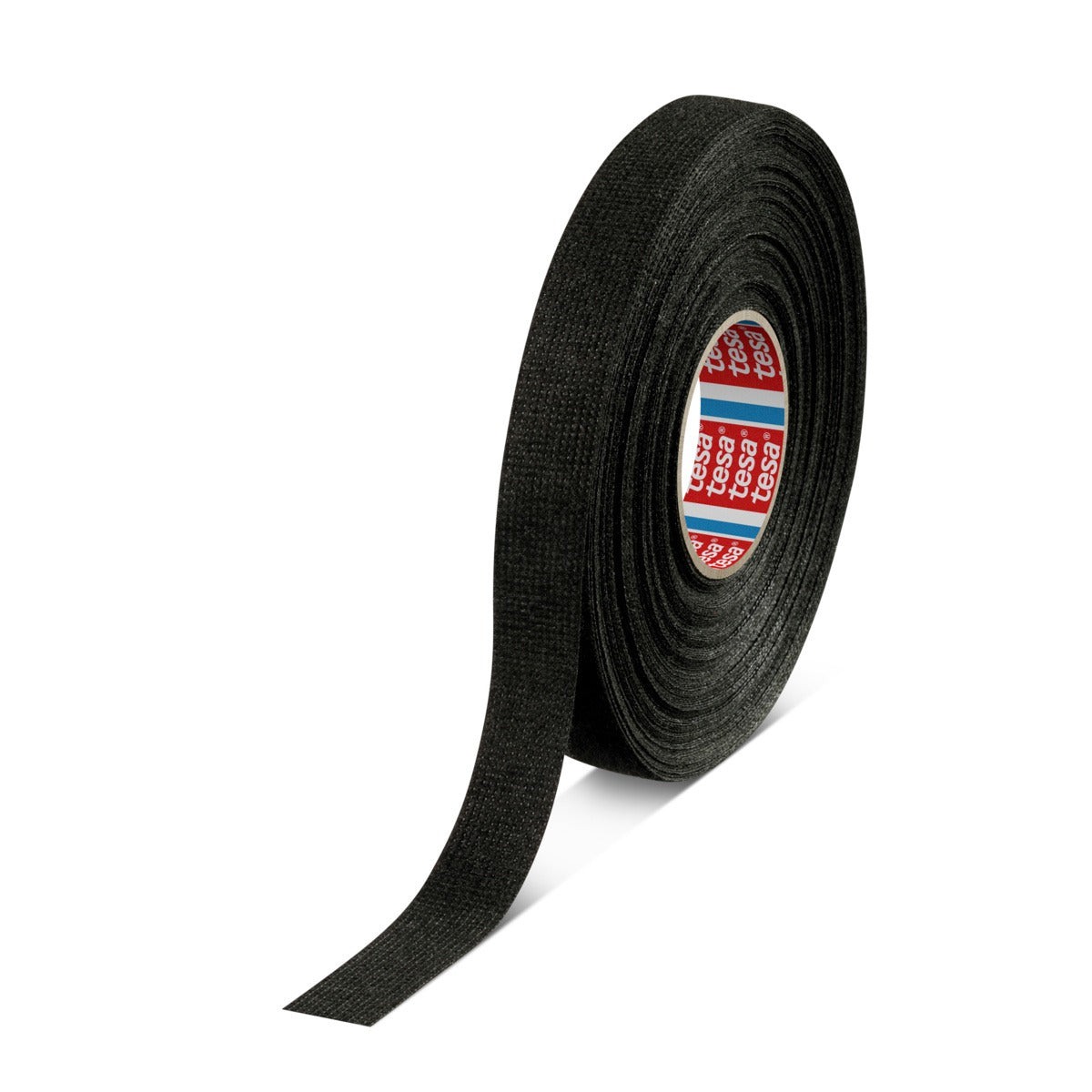 tesa 51608 PET-Vliesklebeband, schwarz 25 m x 15 mm