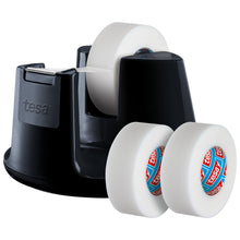 tesafilm Deschizător de rolă de masă compact + 3 role Invisible, negru