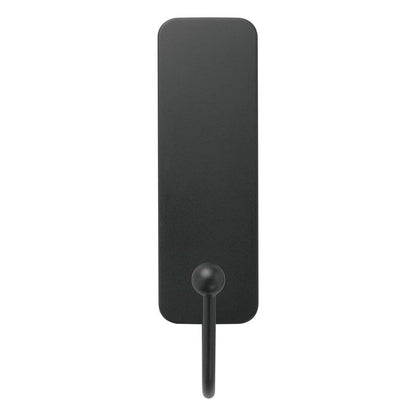Cârligul Command™ mat negru de dimensiuni medii, 17034B de la 3M Deutschland GmbH, oferă un design modern fără găurire. Cu o placă de bază dreptunghiulară, rotunjită și un cârlig curbat, este ușor de aplicat și îndepărtat fără urme.
