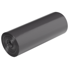 Abgebildet ist eine Großrolle DEISS 54908 reißfeste Müllsäcke (500x580 mm, grau, 50 Stück) der EMIL DEISS KG (GmbH + Co.) vor einem schlichten weißen Hintergrund.