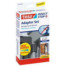 tesa ALU Comfort Adapter-Set schwarz