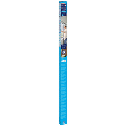 tesa INSECT STOP Anklips-Rahmen Fliegengitter für Fenster, anthrazit 100 x 120 cm