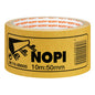 tesa NOPI Doppelseitige Klebebänder, weiß 10 m x 50 mm