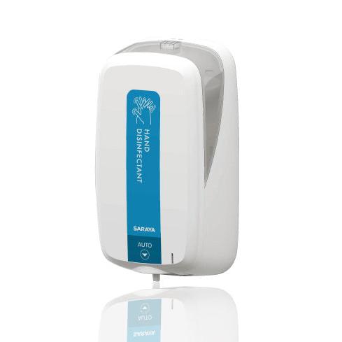 Saraya UD-1600 Dozator de dezinfectant și săpun (baterii nu sunt incluse) | 1 bucată