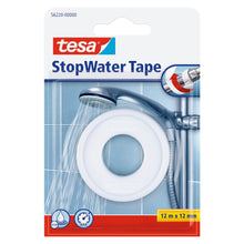 tesa StopWater Tape, 12 m x 12 mm, weiß