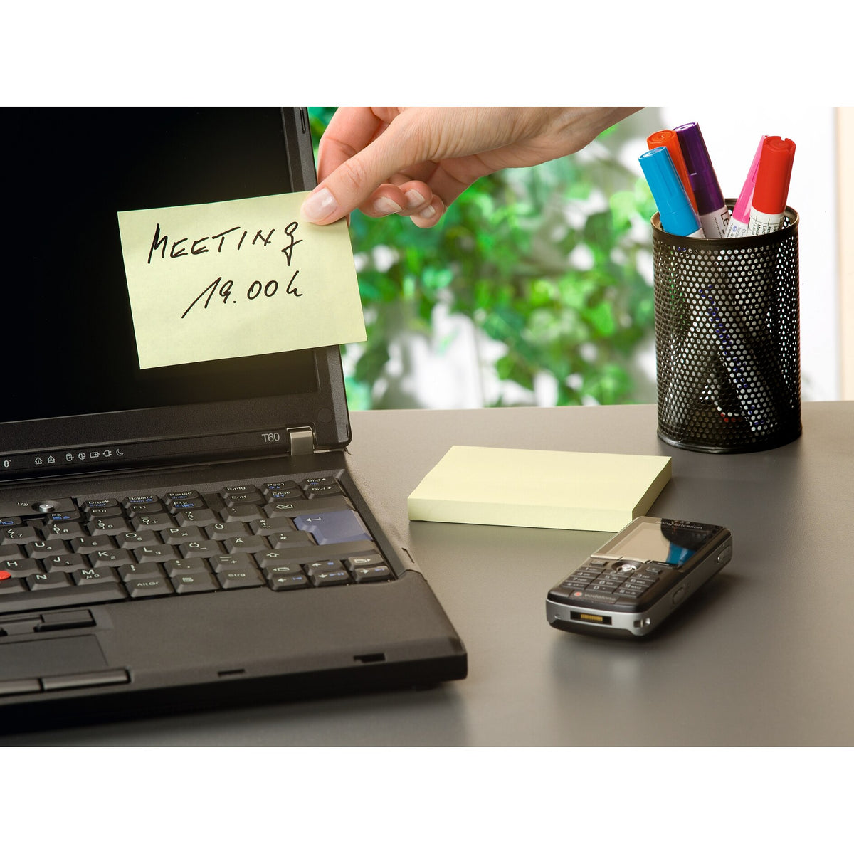tesa Office Notes Haftnotizen – Anwendung