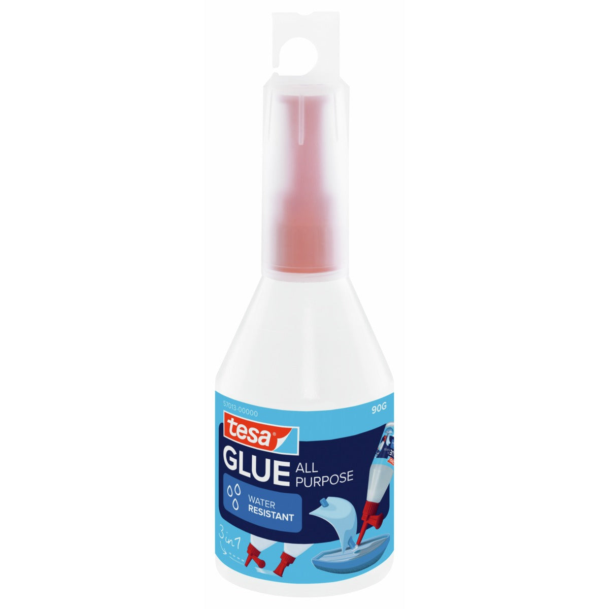 tesa 57013 Alleskleber, 90g, transparent