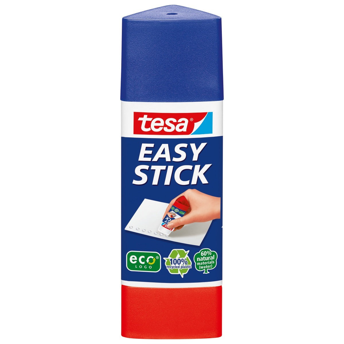 tesa 57030 Easy Stick ecoLogo Klebestift, 25g, transparent
